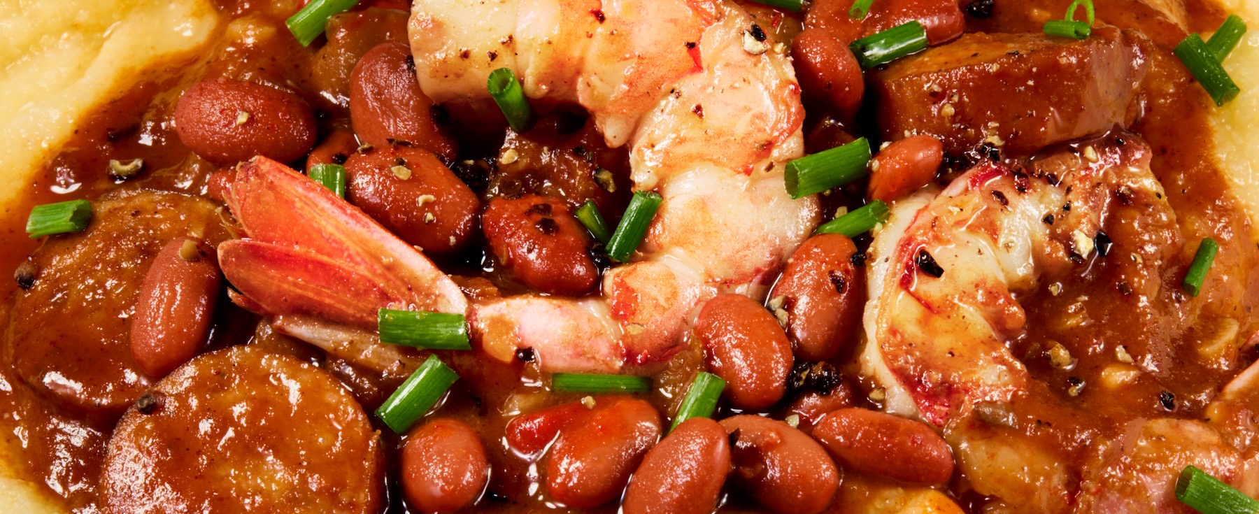 Shrimp Gumbo with Beans