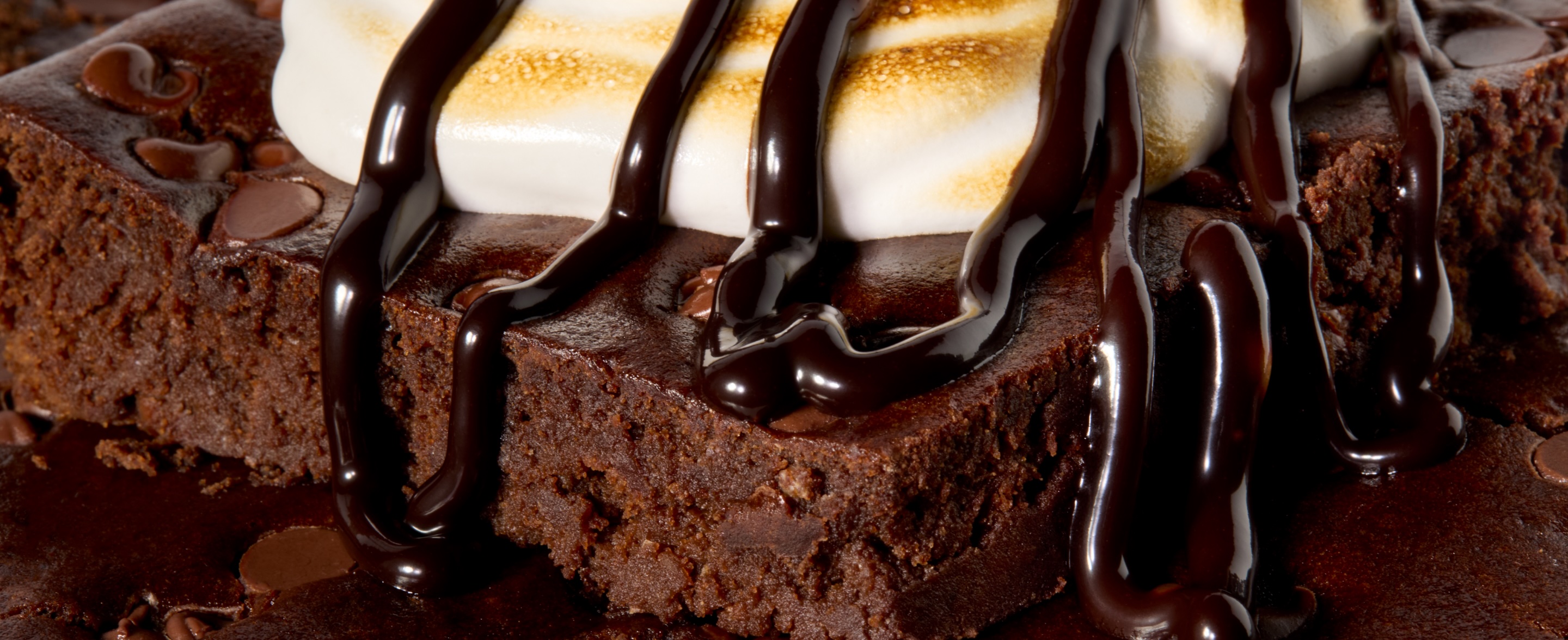 Chocolate bean brownie.